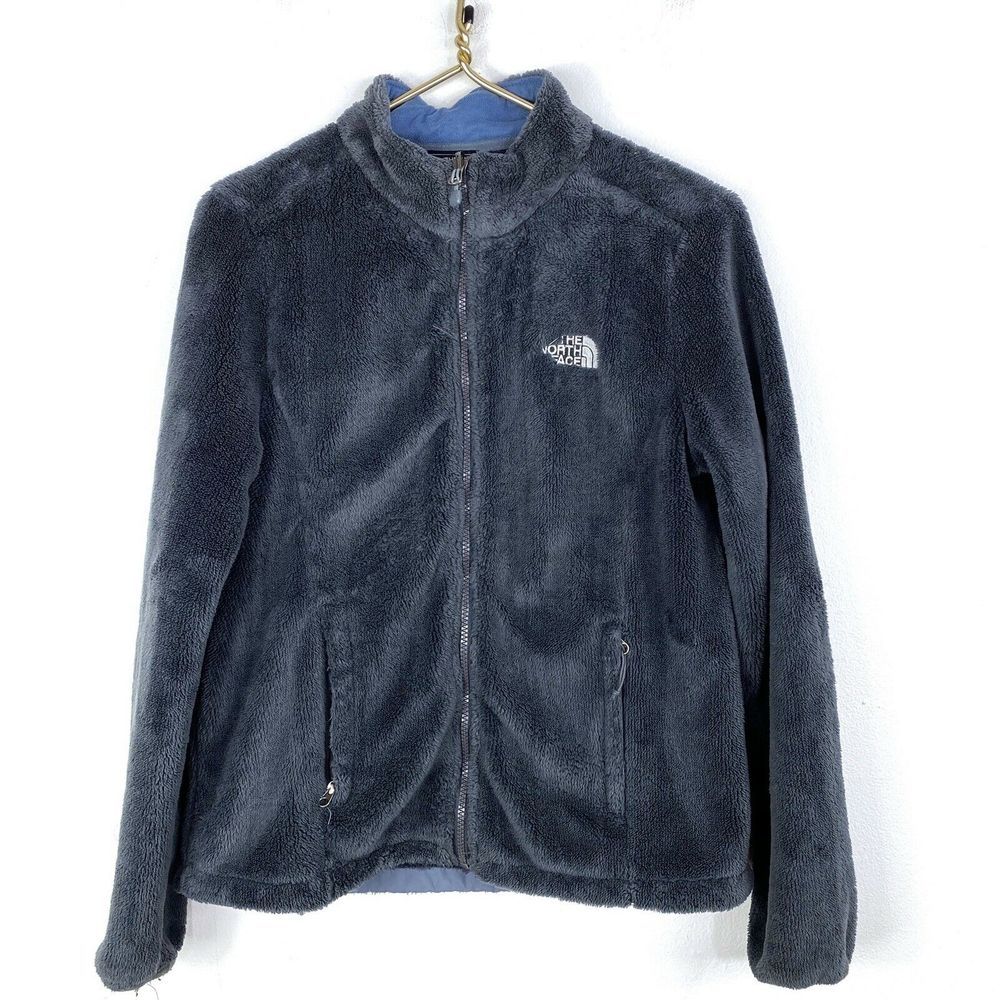 The North Face Gray Osito Fleece Jacket Size Small